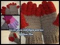 crochet gloves with fingers part two