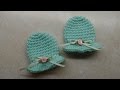 How To #Crochet Easy Newborn Scratch Mittens #TUTORIAL #297