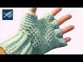 How to make Crochet Fingerless Gloves Left Hand Tutorial #CrochetGeek