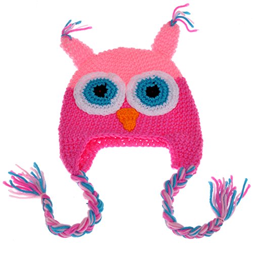 Ayliss® 6-12 Months Fashion Baby Boy Girl Owls Knit Crochet Beanie Cap