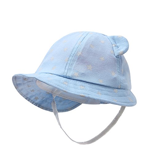 vivobiniya Newborn Boy Summer Hats Baby Sun Hats Little BearToddler Hat 0-12M (3-6m)