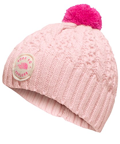 The North Face Baby Girls' Minna Beanie - purdy pink/petticoat pink, xs