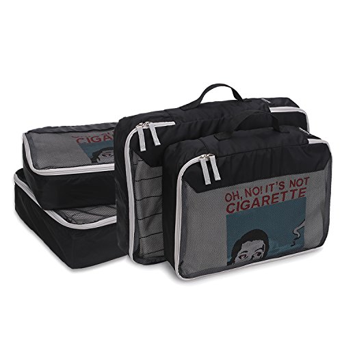 STARCARE 4 Set Packing Cubes, Travel Luggage Organizers, 2 Extra Large and 2 Medium