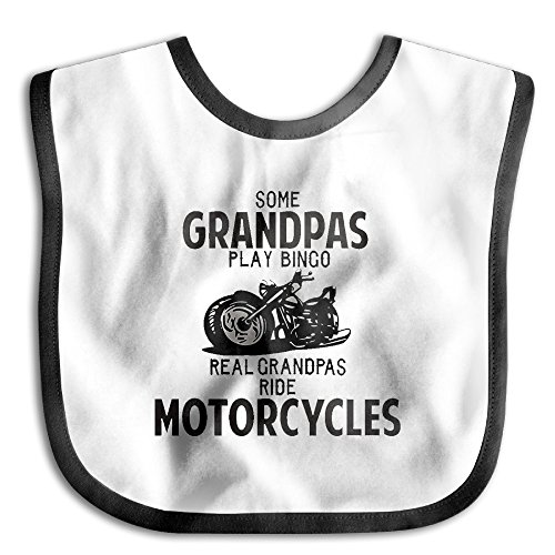 Baby Motorcycles Grandpas Teething Waterproof Bib