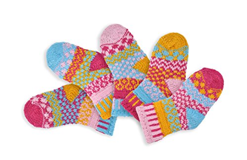Solmate Socks, Mismatched Baby socks for girls or boys, Cuddle Bug Newborn