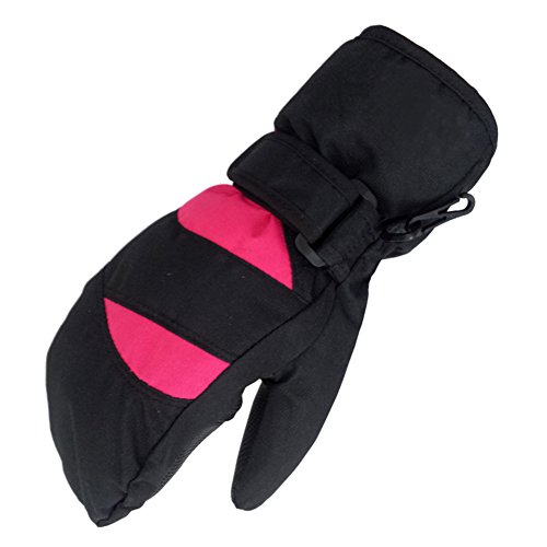 Super waterproof outdoor children's ski gloves thickened windproof and warm gloves-B 6cm(2inch)