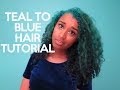 Teal to Blue Ombre Hair Tutorial | OffbeatLook