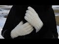 How to crochet women's gloves - video tutorial for beginners