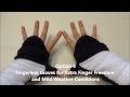 How To Wear Glittens - Convertible Mittens / Fingerless Gloves