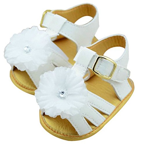 Baby Infants Girls Flower Shoes First Walkers @ SORNBA (2)