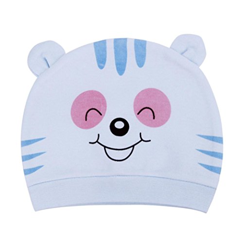 Mikey Store Children Baby Kid Cute Cotton Hat Cap Feature: (Blue)