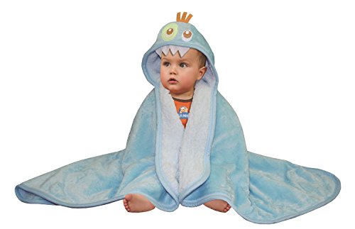 Baby Mink Premium Soft Sherpa Character Hooded Towel Blanket 39