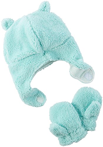 Carter's Baby Girls Winter Hat-Glove Sets D08g186, Turquoise, 1224