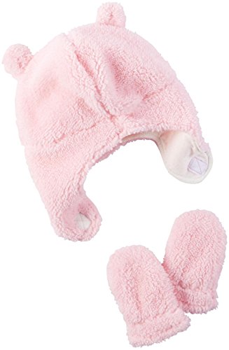 Carter's Baby Girls Winter Hat-glove Sets D08g184, Pink, 12-24M