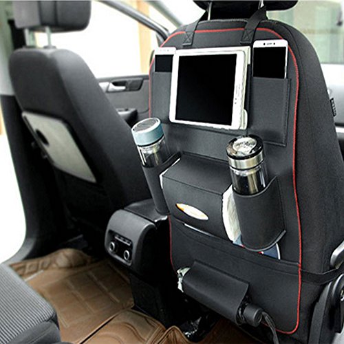 Osierl Leather Car Seat Organizer Automobile Multifunctional Backseat Storage