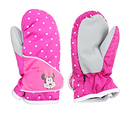 Wengift Kids Cute Mouse Series Ski Gloves