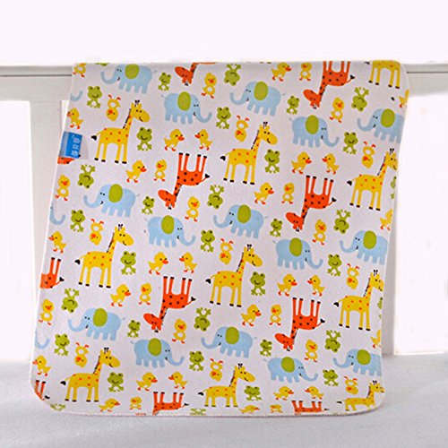 Fairy Baby Baby Diapers Changing Pad Breathable Bamboo Play Mat Size S/M/L(1 Pcs,Color Animal,Size Medium)