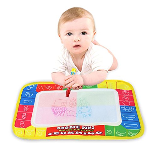 Elevin(TM)New Water Drawing Painting Writing Mat Board Magic Pen Doodle Toy Gift 29 x 19cm