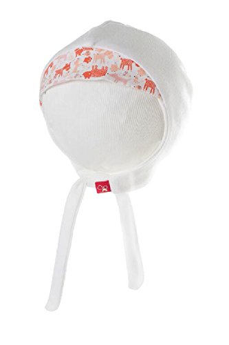 Goumikids Goumihats Tie On Baby Beanie Hat With Soft, Organic Cotton,Forest Friends (Poppy),0-3 Months