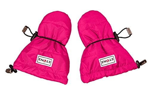 Stonz Mittz The Canada Mittens - Cold Weather Gloves and Baby Mittens - Pink (0-12 Months)