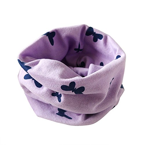 FEITONG Fashion Kids Baby Infant Autumn Winter Boys Girls Collar Baby Butterfly Scarf Cotton O Ring Neck Scarves