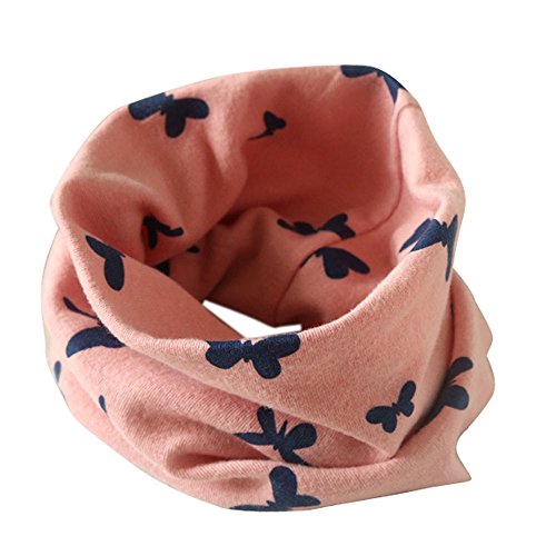FEITONG Fashion Kids Baby Infant Autumn Winter Boys Girls Collar Baby Butterfly Scarf Cotton O Ring Neck Scarves