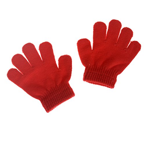 Cren Little Boys and Girls Winter Knitted Magic Gloves Infant Toddler Baby Mittens