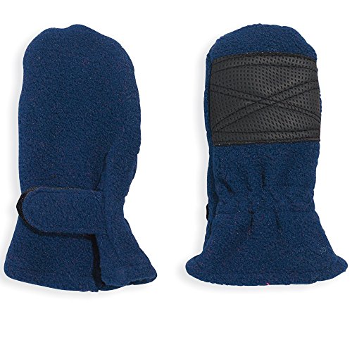 Navy Blue Baby Boy Thumbless Fleece Mittens by Cozy Cub, Size 0-12 Months