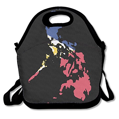 Filipino Map Philippines Flag Heat Preservation Durable Lunch Bag For School Large 11.4