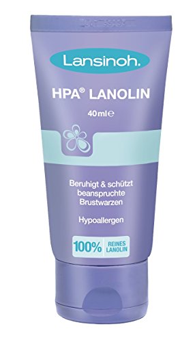 Lansinoh 99302 HPA Lanolin Brustwarzensalbe, 40 ml